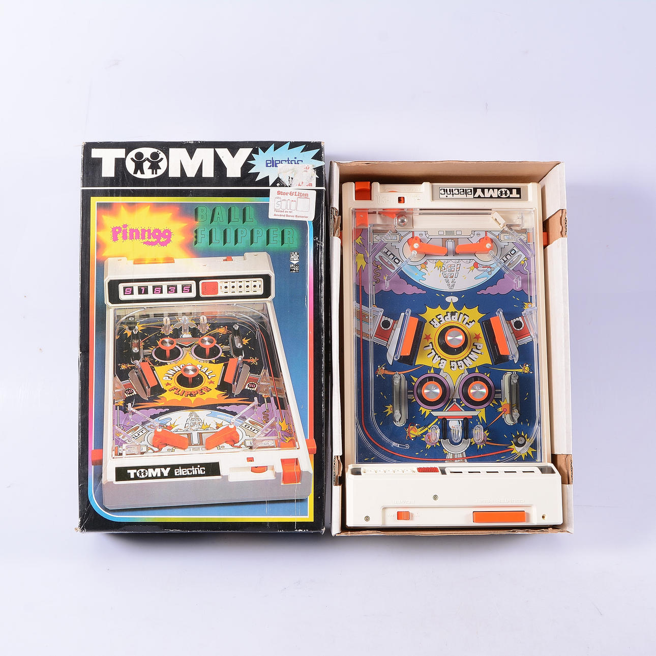 BALL FLIPPER, Tomy electric, 1970-tal.