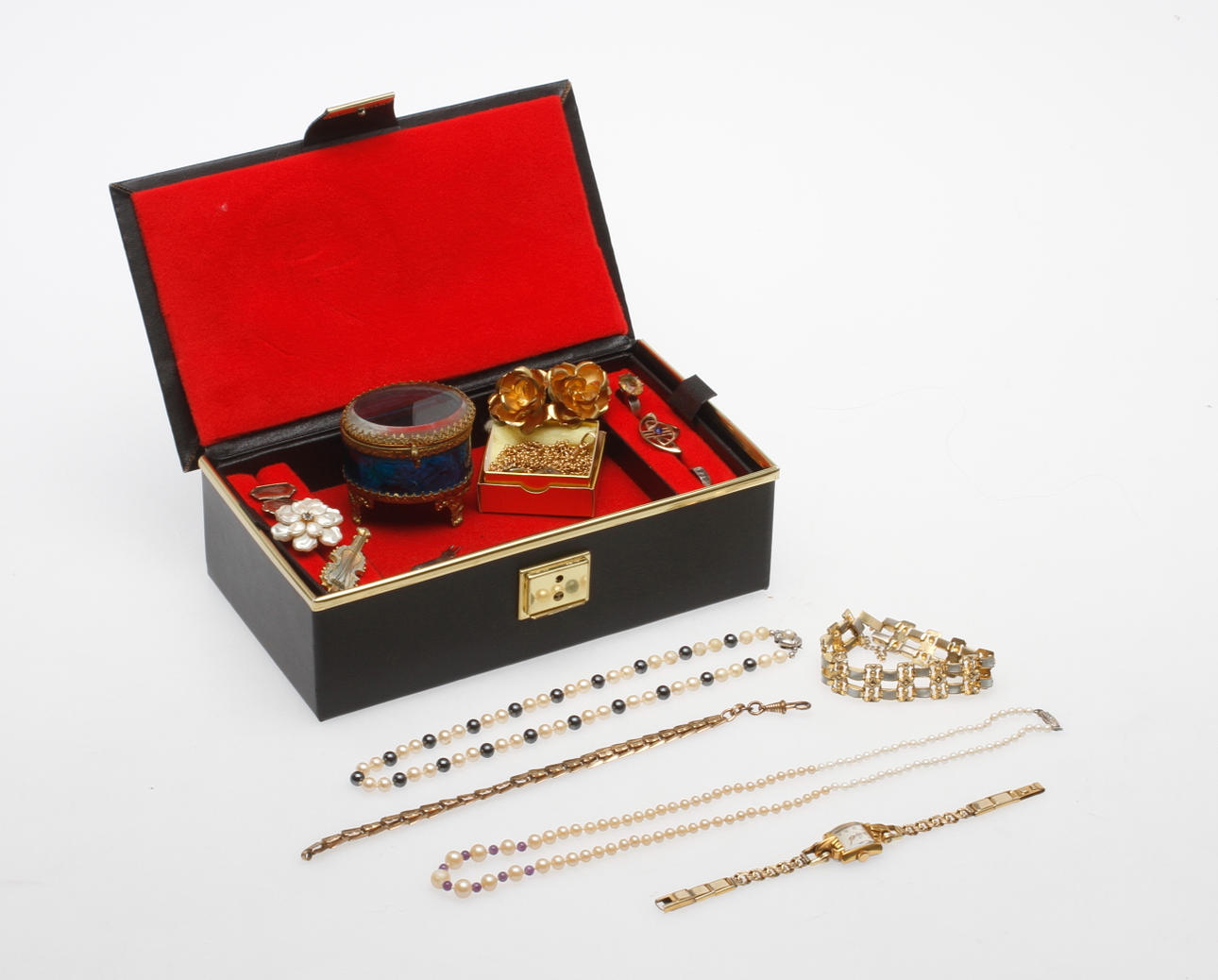 BIJOUTERIER, 1900-2000-tal, bl.a. silver.
