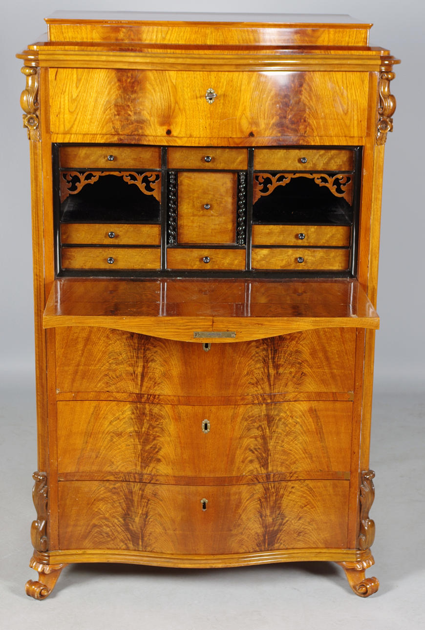 CHIFFONJÉ, mahogny, nyrokoko, 1800-tal.