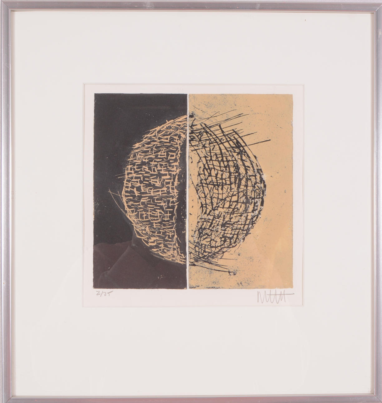 NETTE JOHANSSON. Etsning.