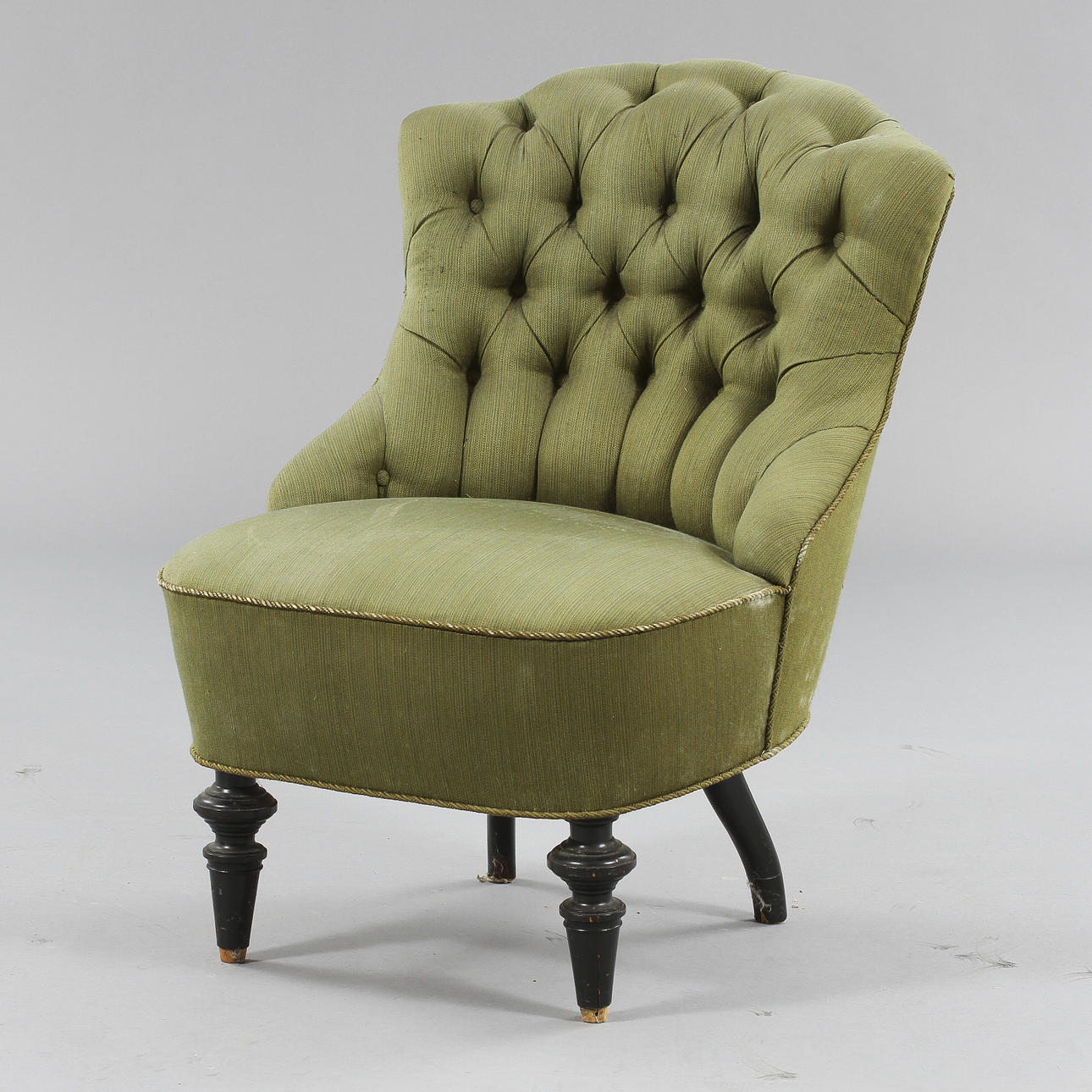 FÅTÖLJ, sekelskiftet 1800/1900-tal.