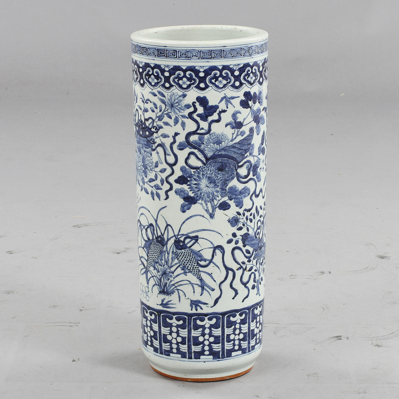 PARAPLYSTÄLL, porslin, 18/1900-tal, Kina.