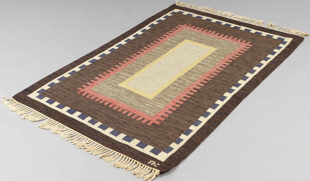 RÖLAKANMATTA, signerad AK eller AC? 140x210.