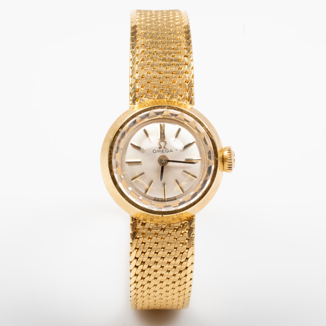 DAMARMBANDSUR, Omega, 18 K guld.