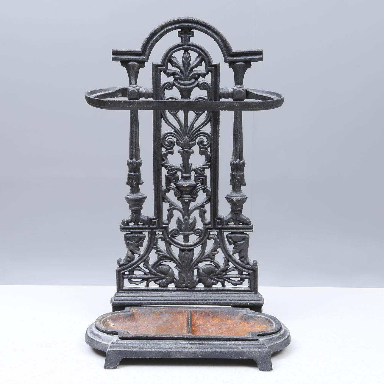 PARAPLYSTÄLL, gjutjärn, 1900-tal.