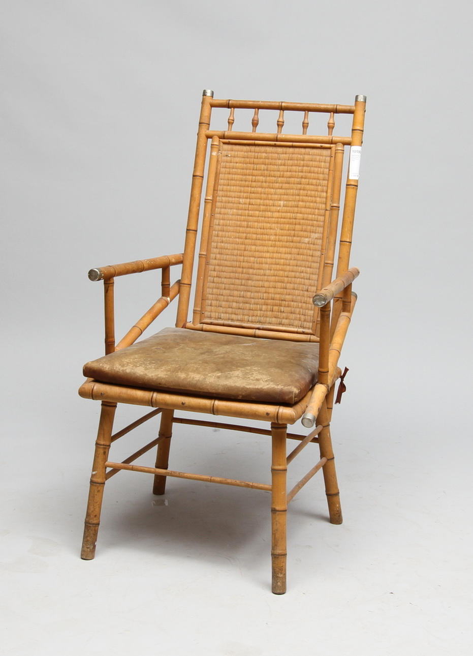 KARMSTOL, kolonialstil, omkring år 1900.