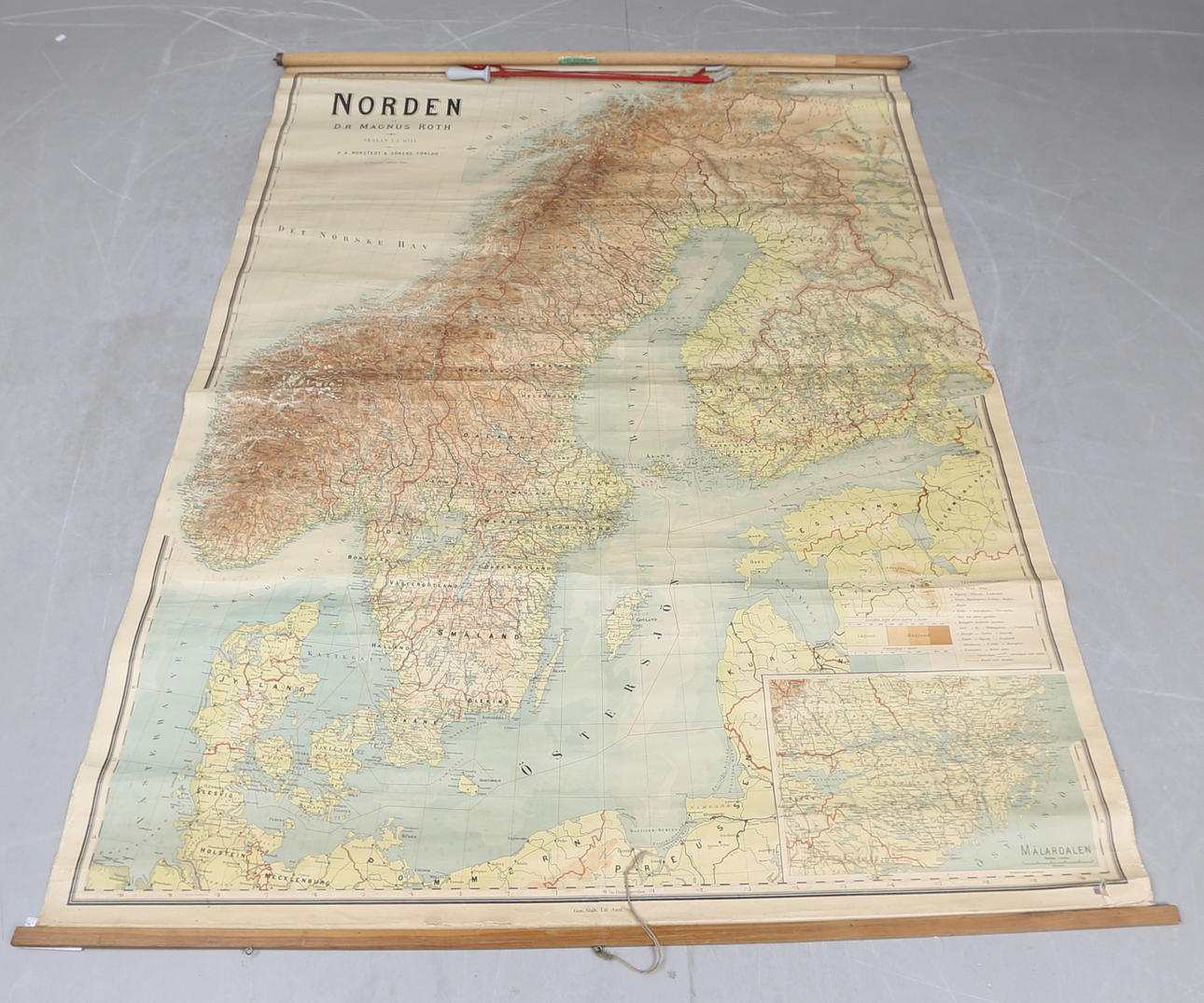 SCHOOL MAP, The Nordics by Dr. Magnus Roth.