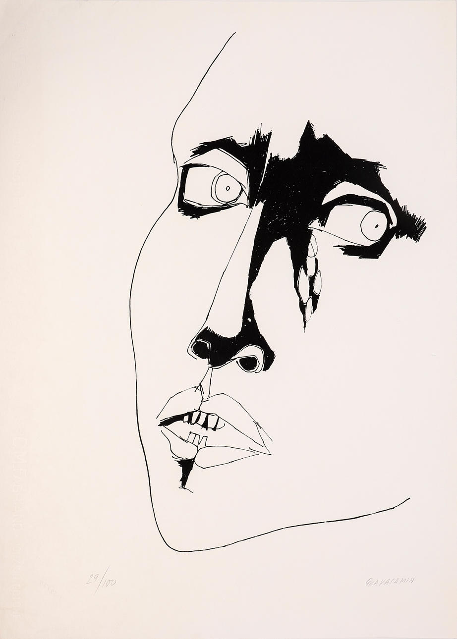 OSWALDO GUAYASAMÍN. Sin título.