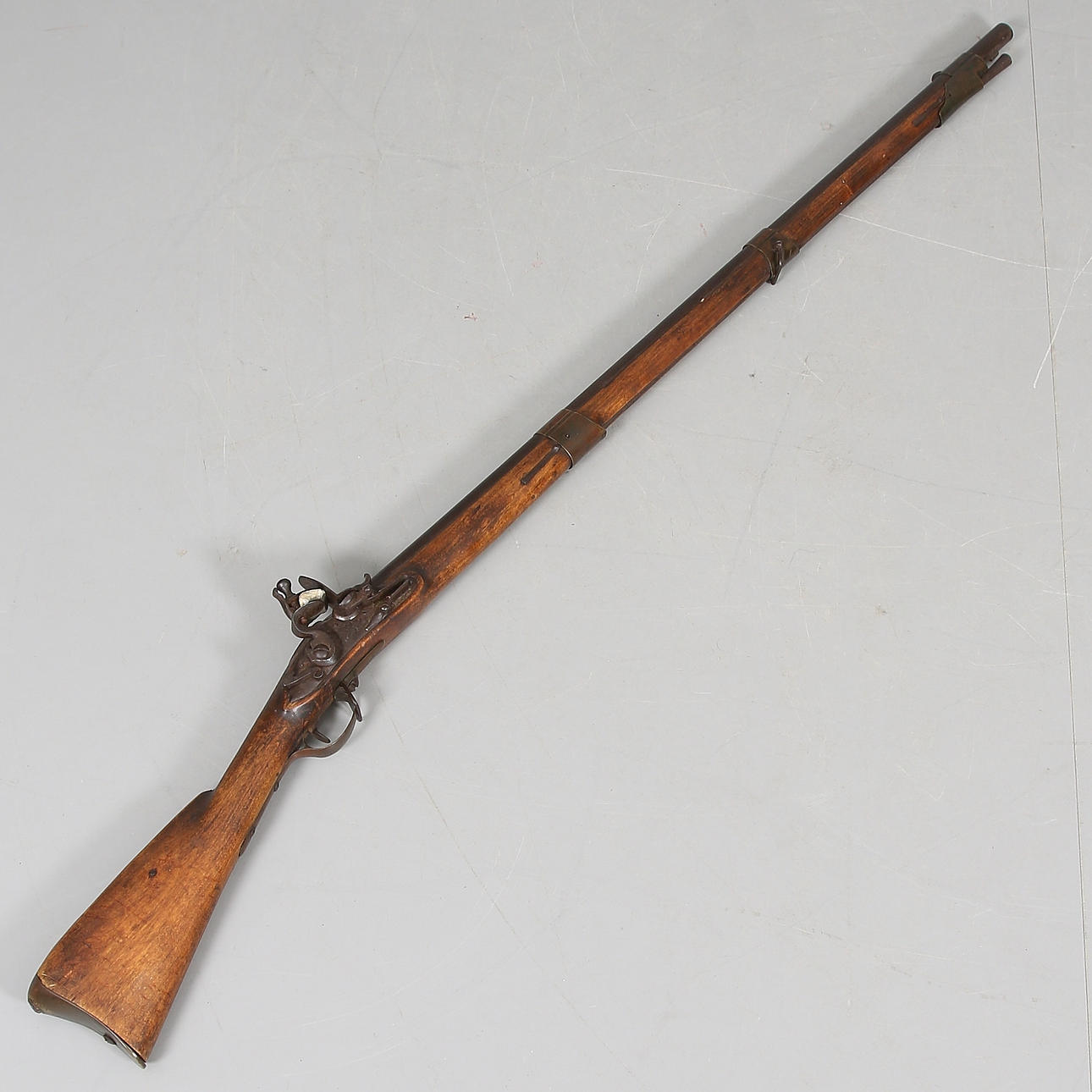 FLINTLOCK GUN, m/1791, Sweden.