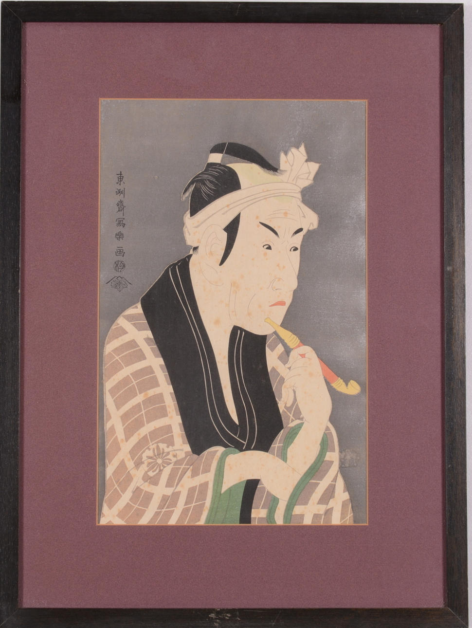 OIDENTIFIERAD KONSTNÄR. Japansk träsnitt.