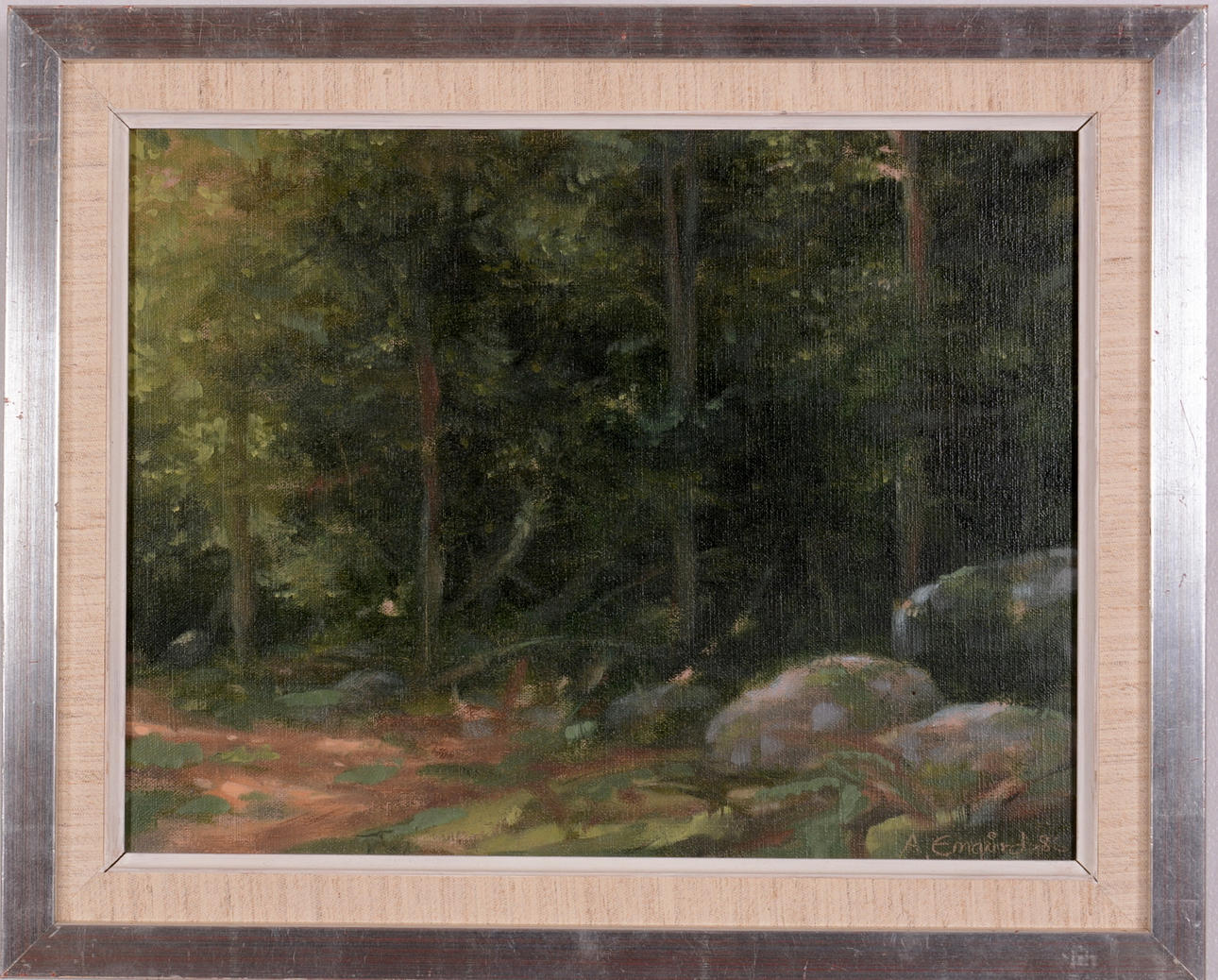 ANDERS EMGÅRD. Olja på duk.