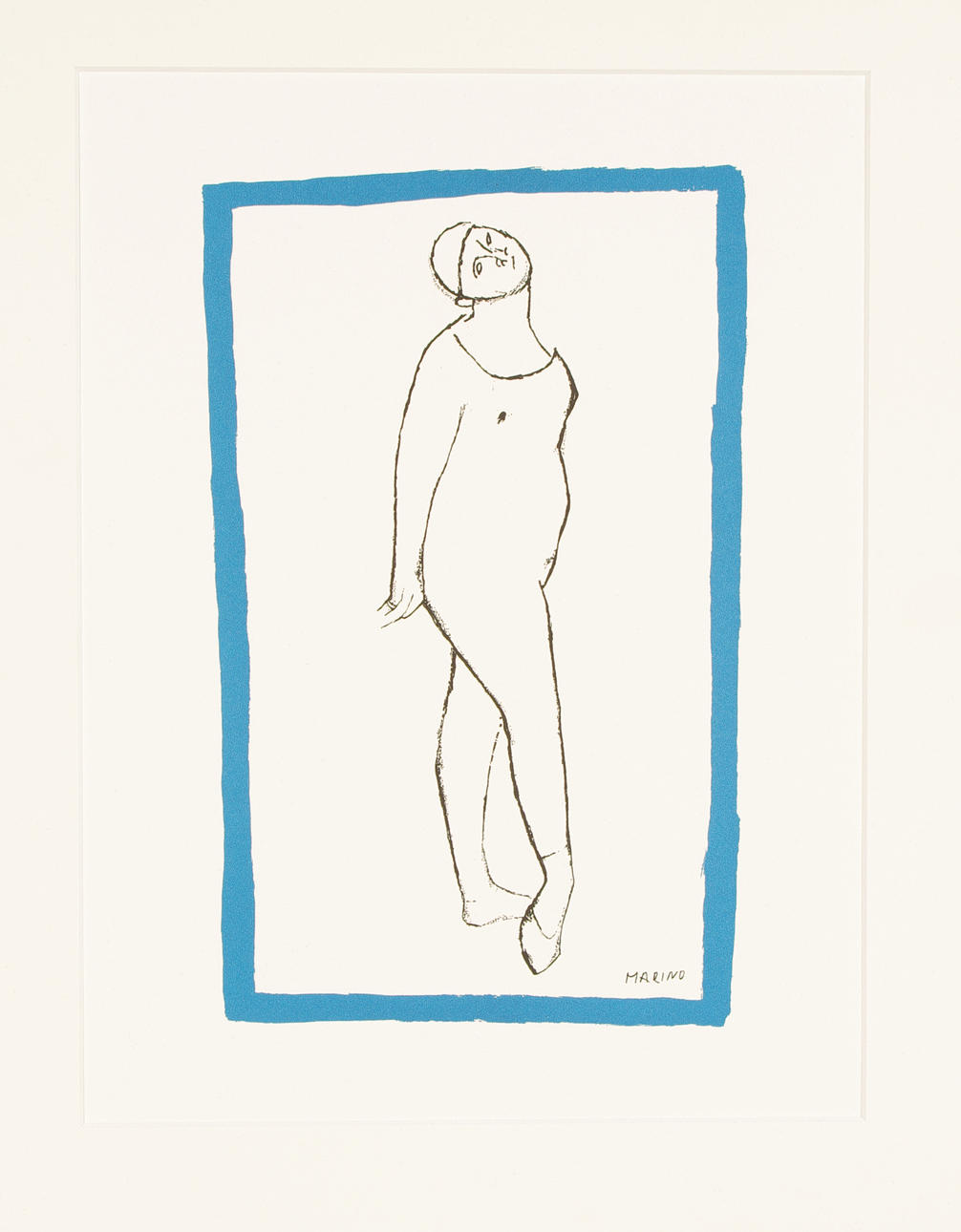 MARINO MARINI. EFTER. ballerina, litografi i 1000 exemplar.