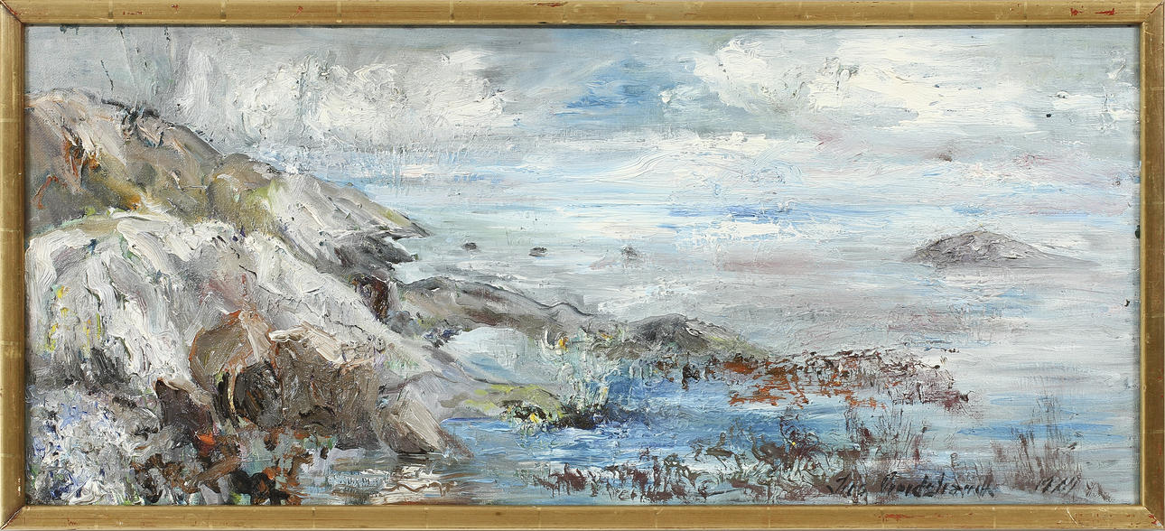 IRIS NORDSTRAND. Olja på duk, signerad.