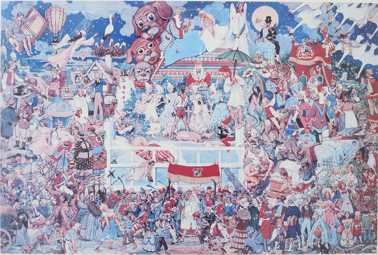 KAI THORNING-MADSEN. "HC Andersen Fantasy", plakat.