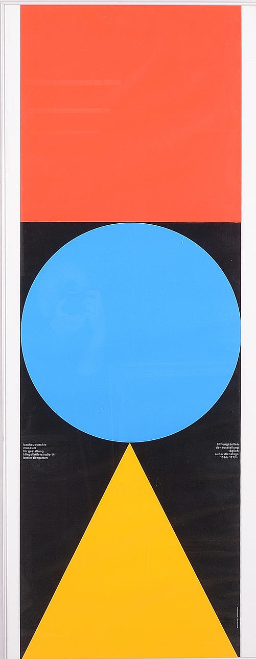 NICOLAUS OTT. Lithographic poster.