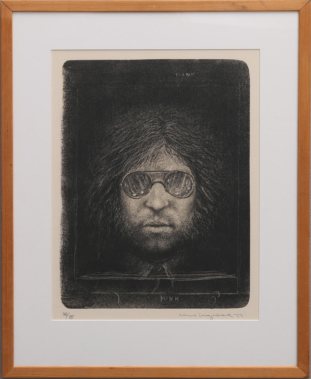 KURT TRAMPEDACH. SELF-PORTRAIT.