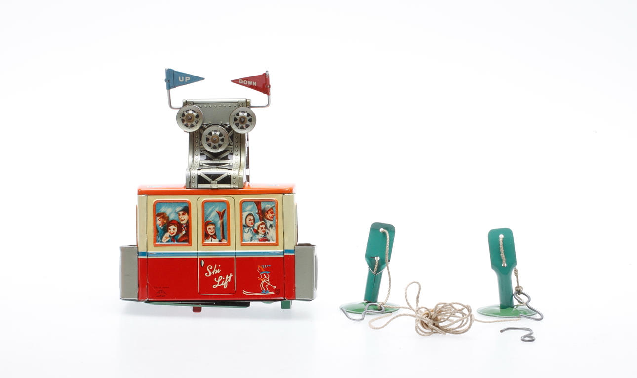 LEKSAK, plåt, "linbana", ALPS, Japan, 1950-tal.