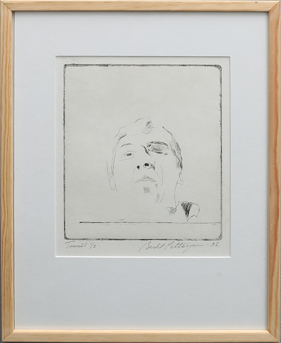 BERTIL PETTERSSON. SELF-PORTRAIT.