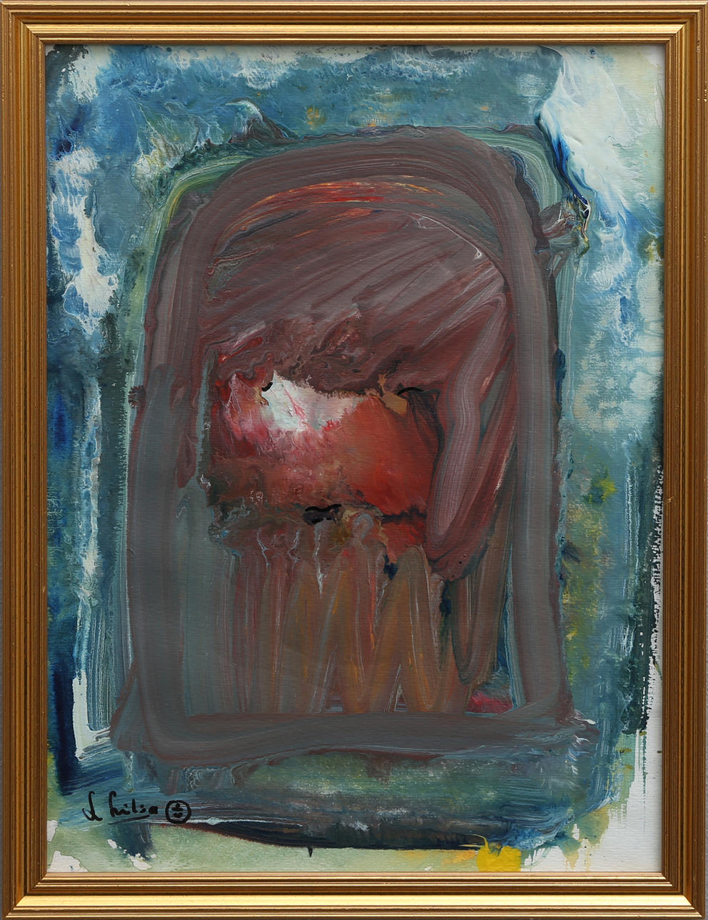 LEIF LILJA. SELF-PORTRAIT.