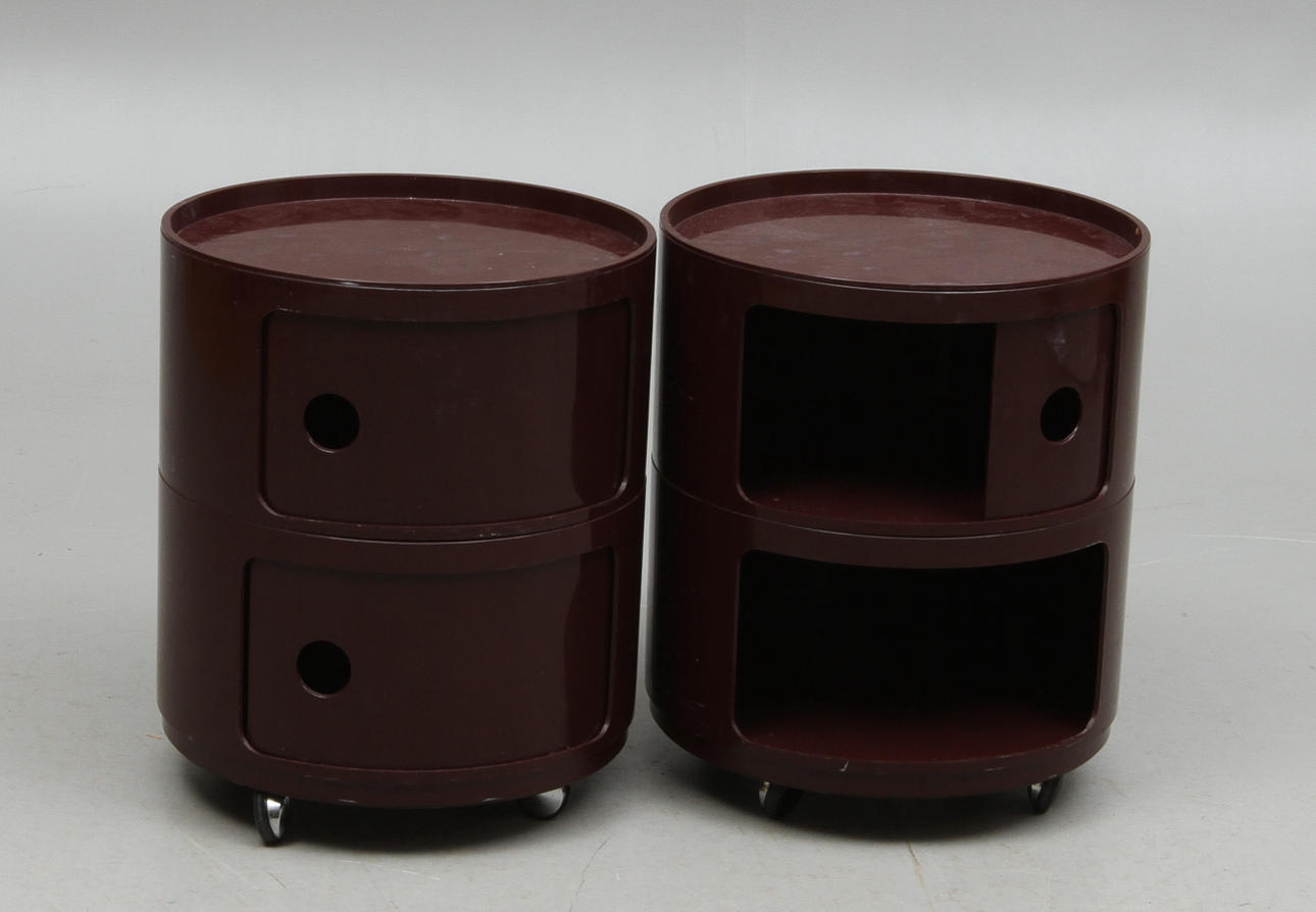 HURTSAR, 2 st, hårdplast, Husqvarna, 1900-talets andra hälft.