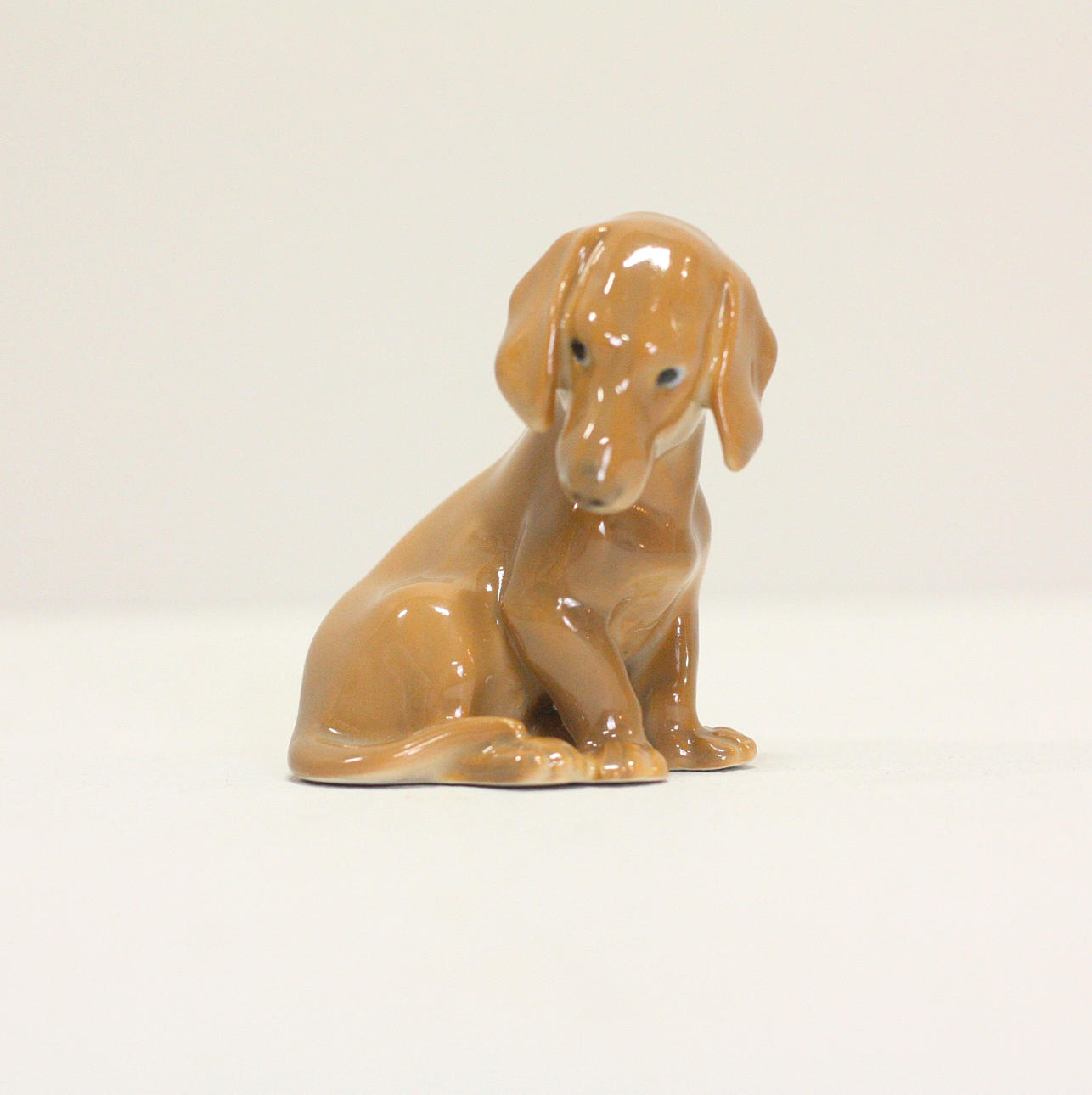 FIGUR, hund, porcelæn, Bing & Gröndahl, Danmark.