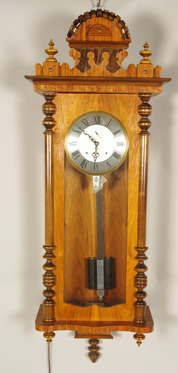 LODREGULATOR, Tyskland, mahogny, 1900-tal.