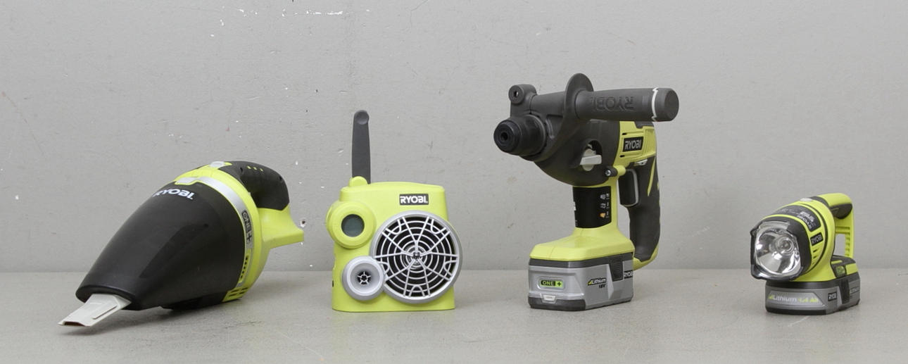 VERKTYG, 6 delar, Ryobi.