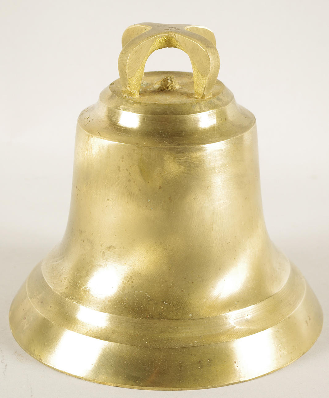 VÄLLINGKLOCKA, mässing, Skultuna bruk.