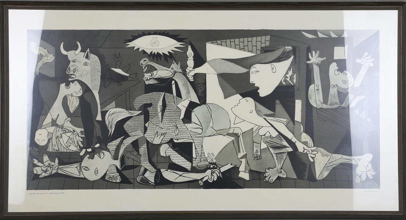 DRUCK, nach Pablo Picasso, Stedelijk Museum, Amsterdam.