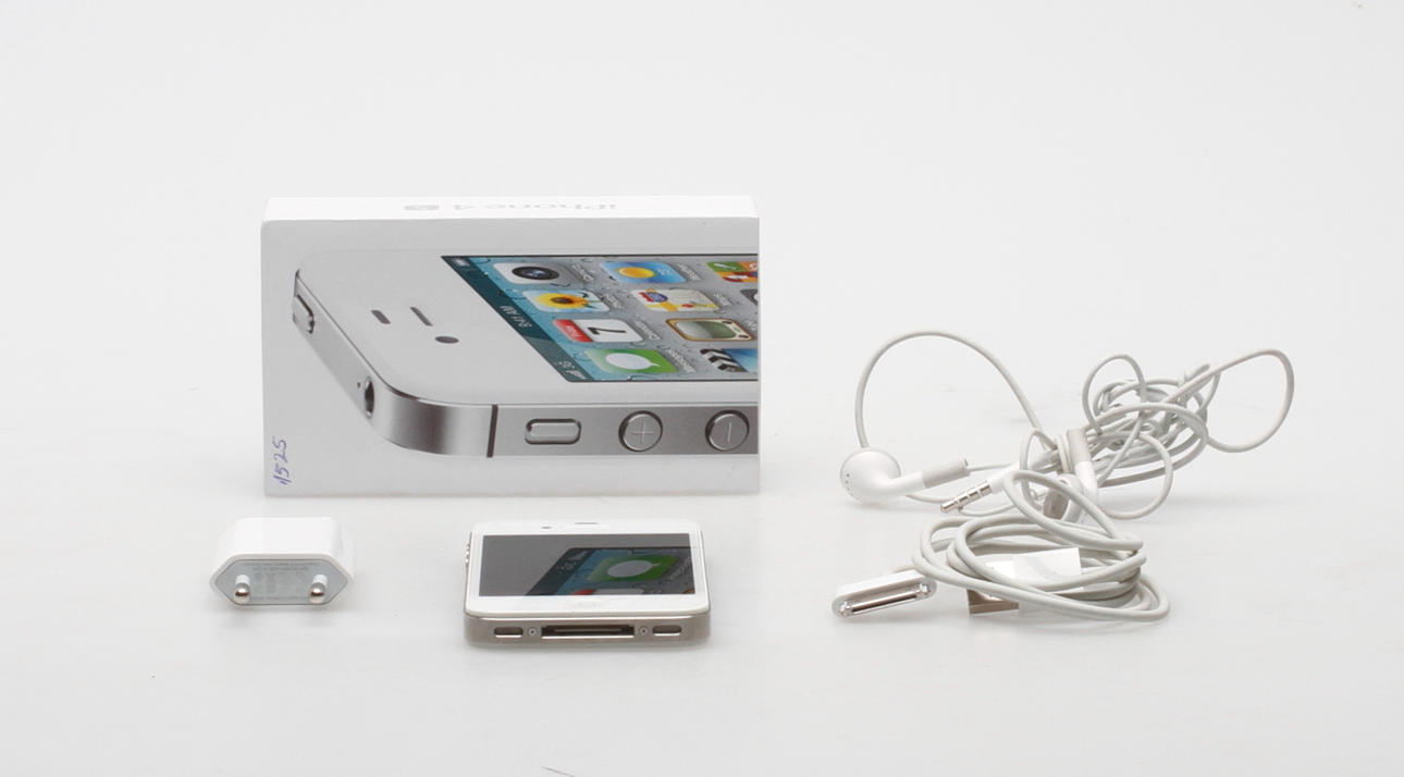 MOBILTELEFON, Iphone 4S, vit, 16GB.