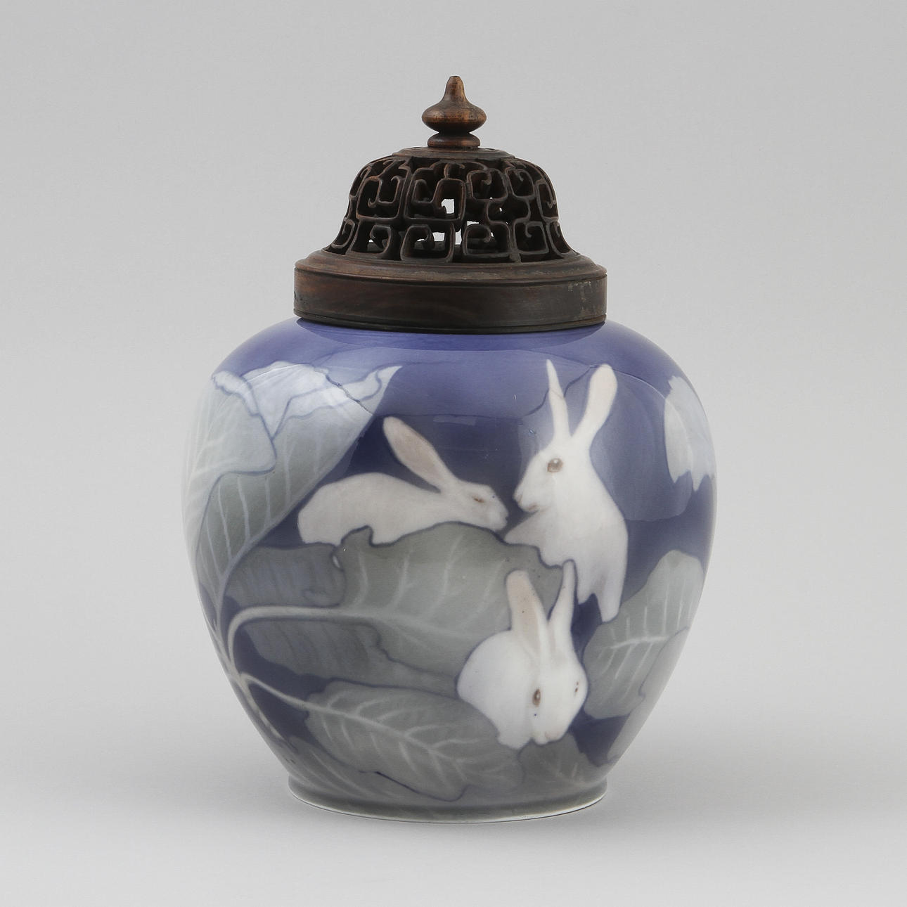 URNA, porslin, Th. Fischer, Royal Copenhagen.