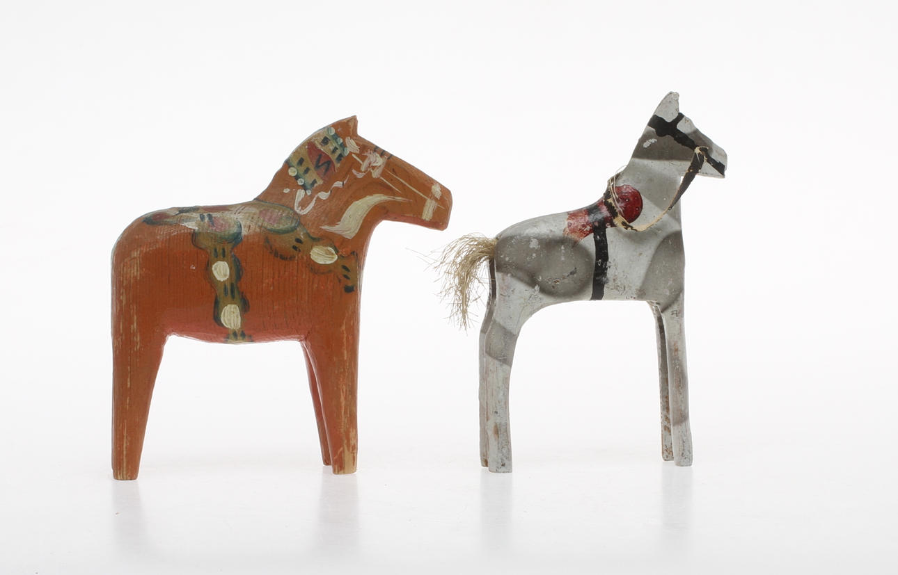 DALAHÄST och HÄST, allmoge, 1900-tal.