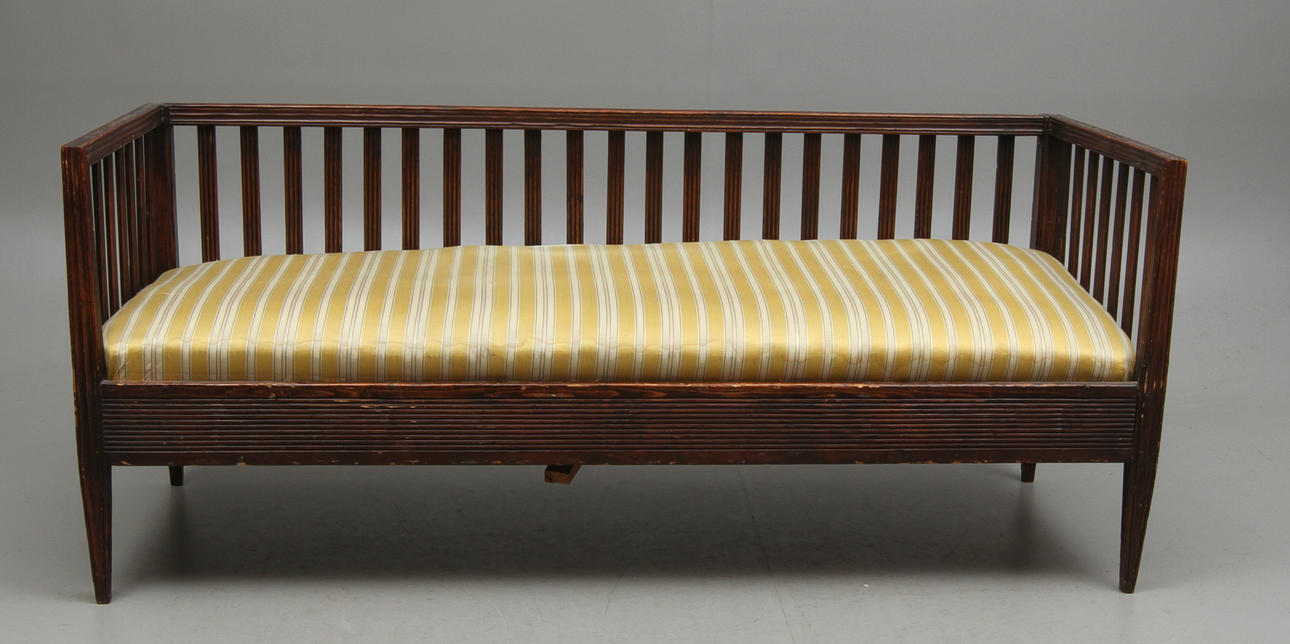 SOFFA, sengustaviansk, omkring 1800.