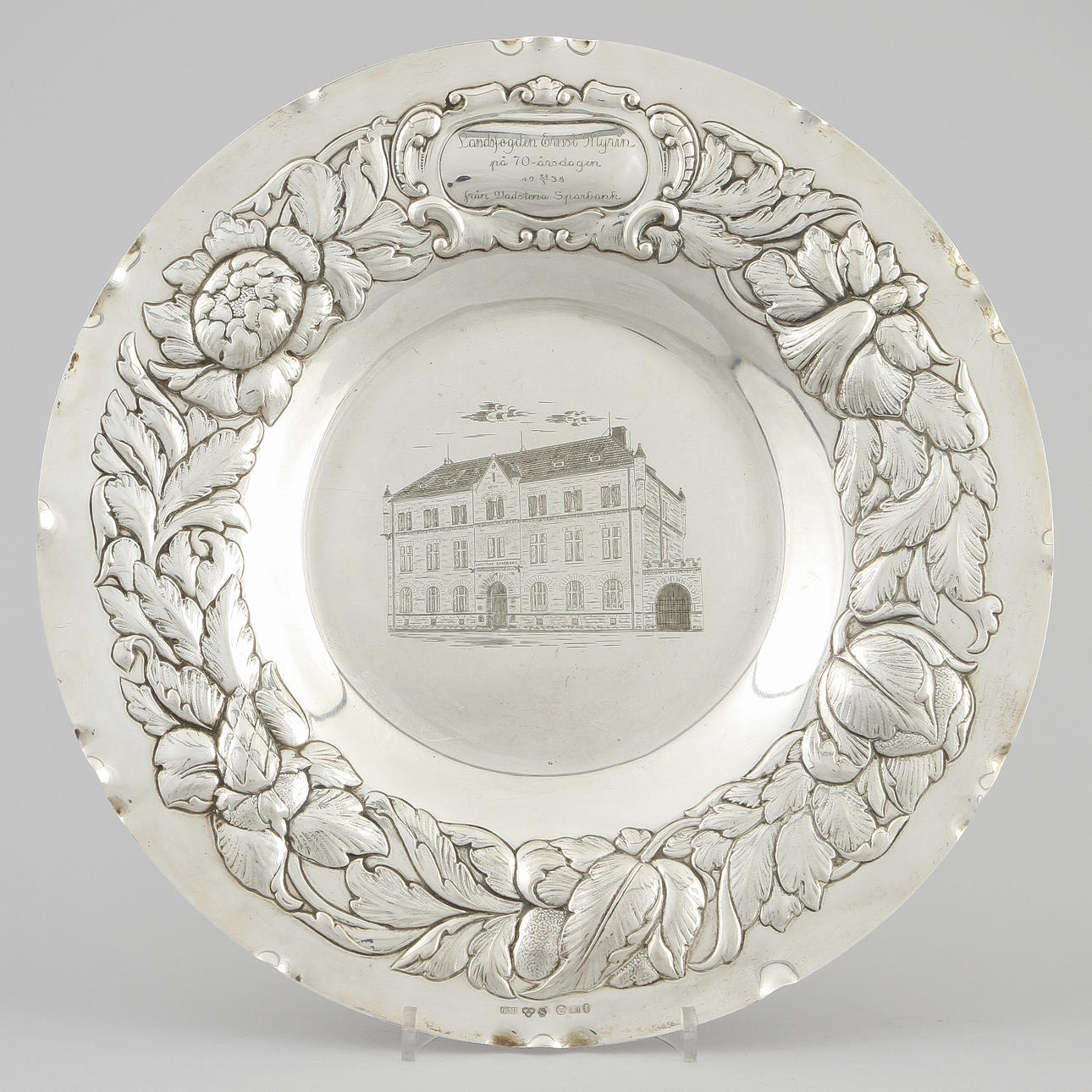 FAT, silver, GAB 1937, ca 580 gram.