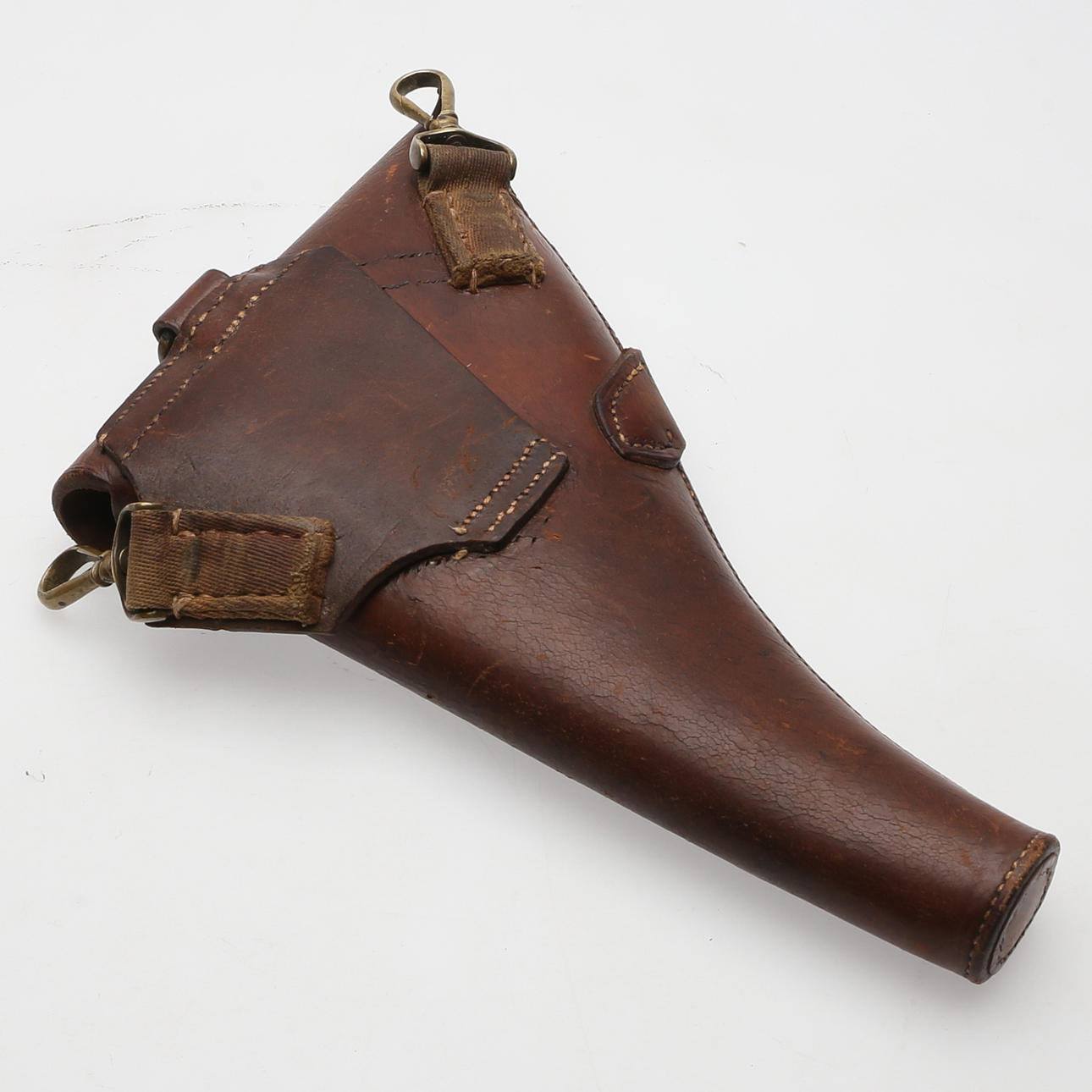 HÖLSTER, pistol, läder.