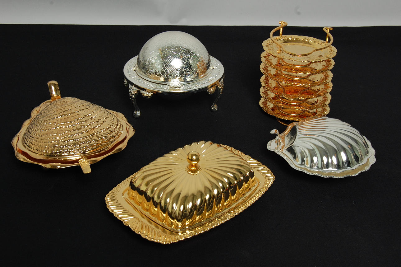 SMÖRSNÄCKOR, KAVIARSTÄLL, GLASUNDERLÄGG 10 delar, England.