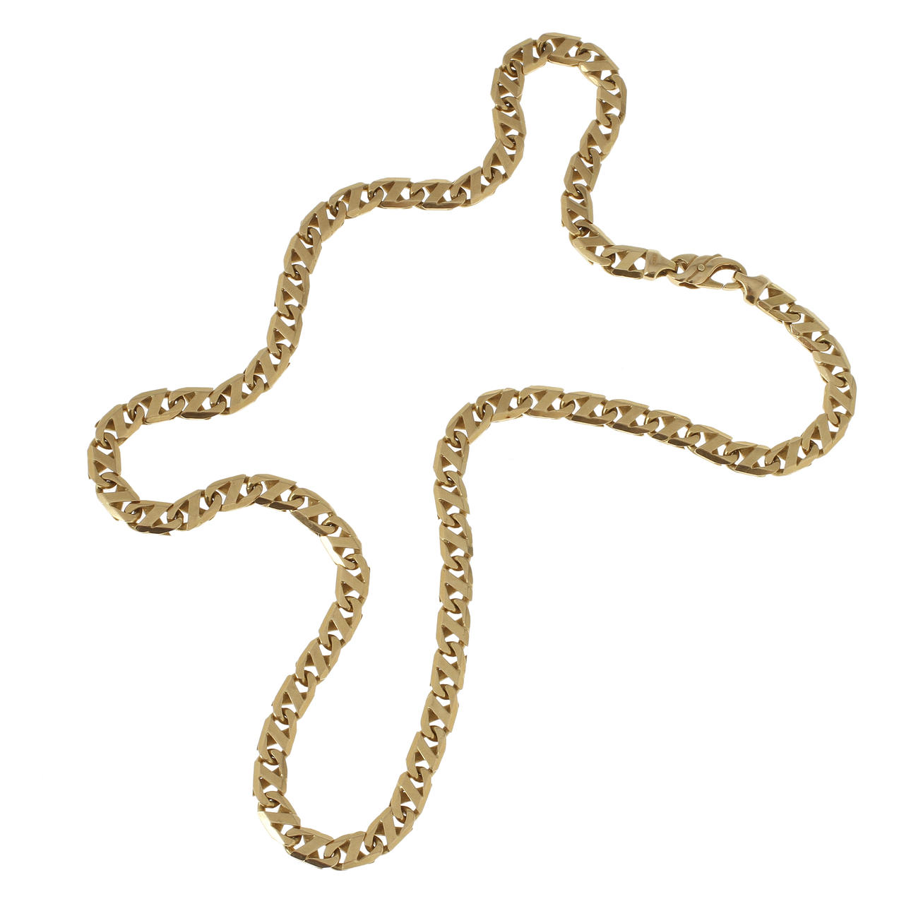 HALSKEDJA, 18k guld, 48 gram.