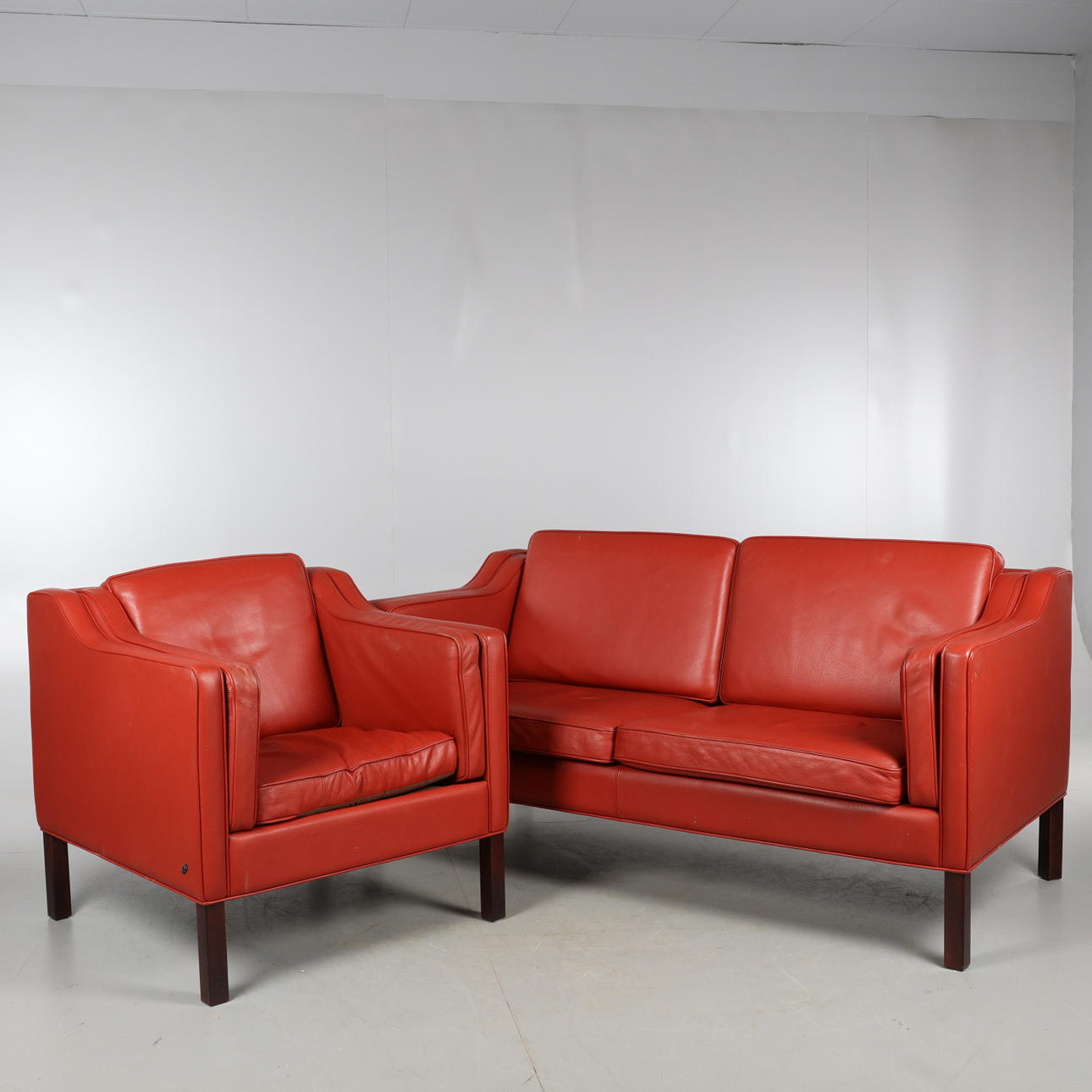 SOFA og LÆNESTOL, Hurup Möbelfabrik Danmark.