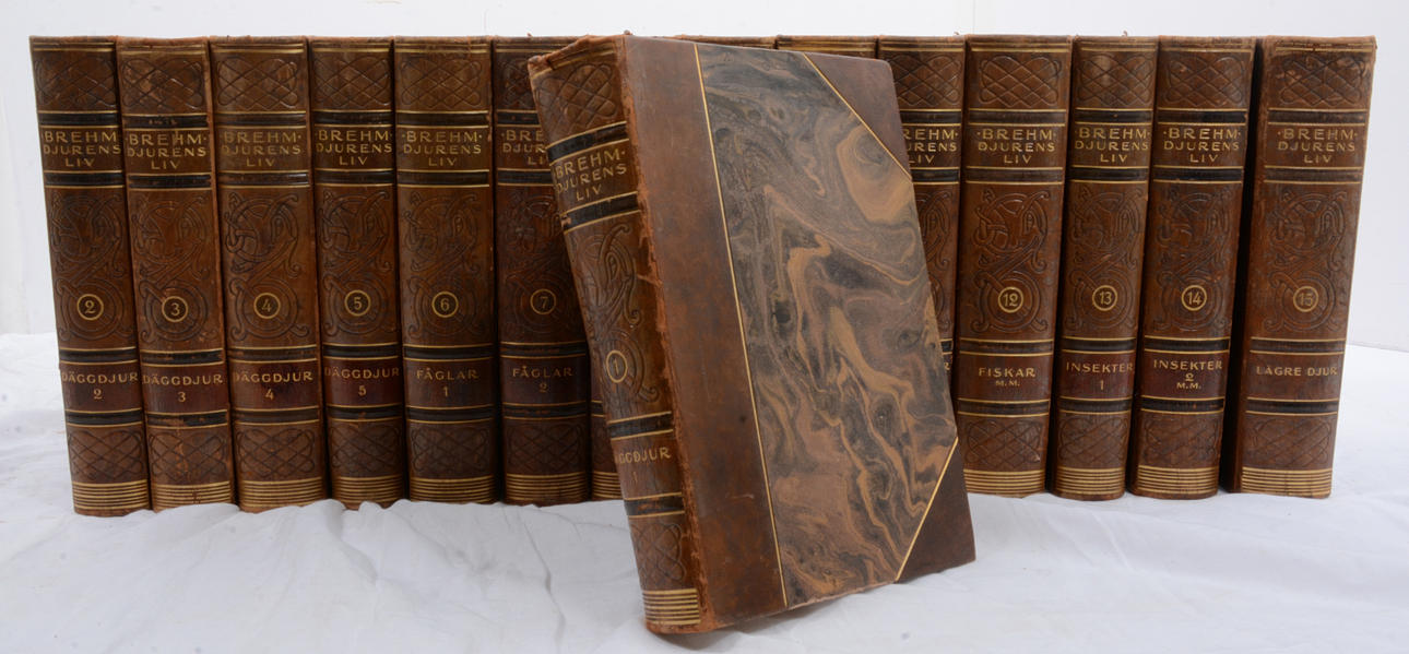BREHM A E. Djurens Liv.