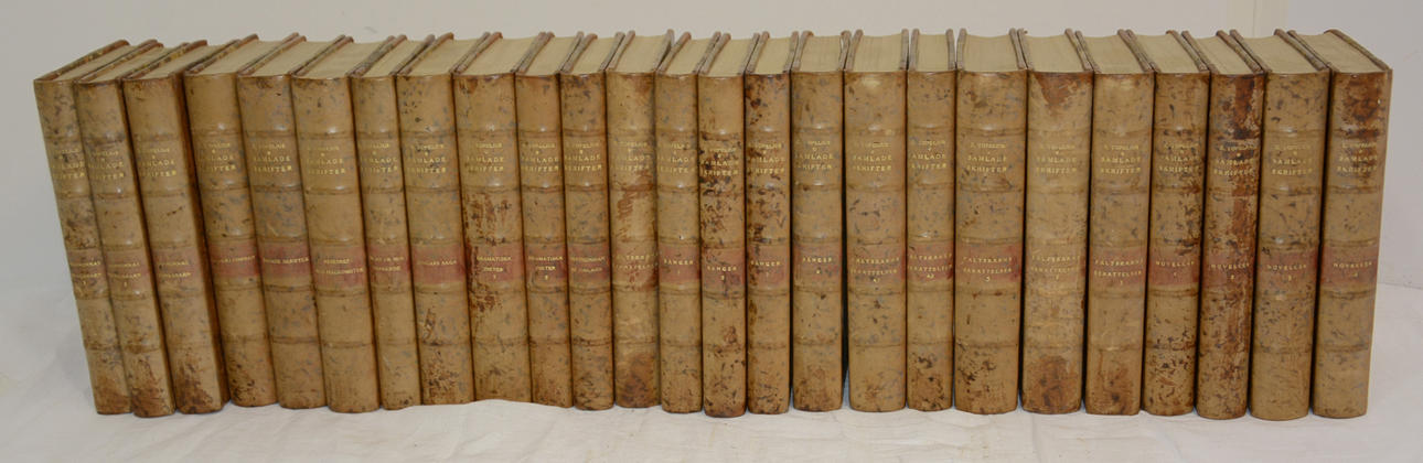 TOPELIUS, ZACHARIAS. Samlade skrifter 1-25.
