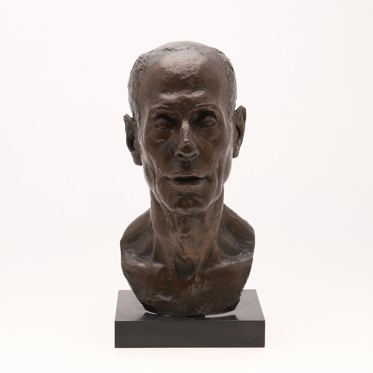 JOSEP CLARÀ. Portrait of Josep Feliu i Prats.