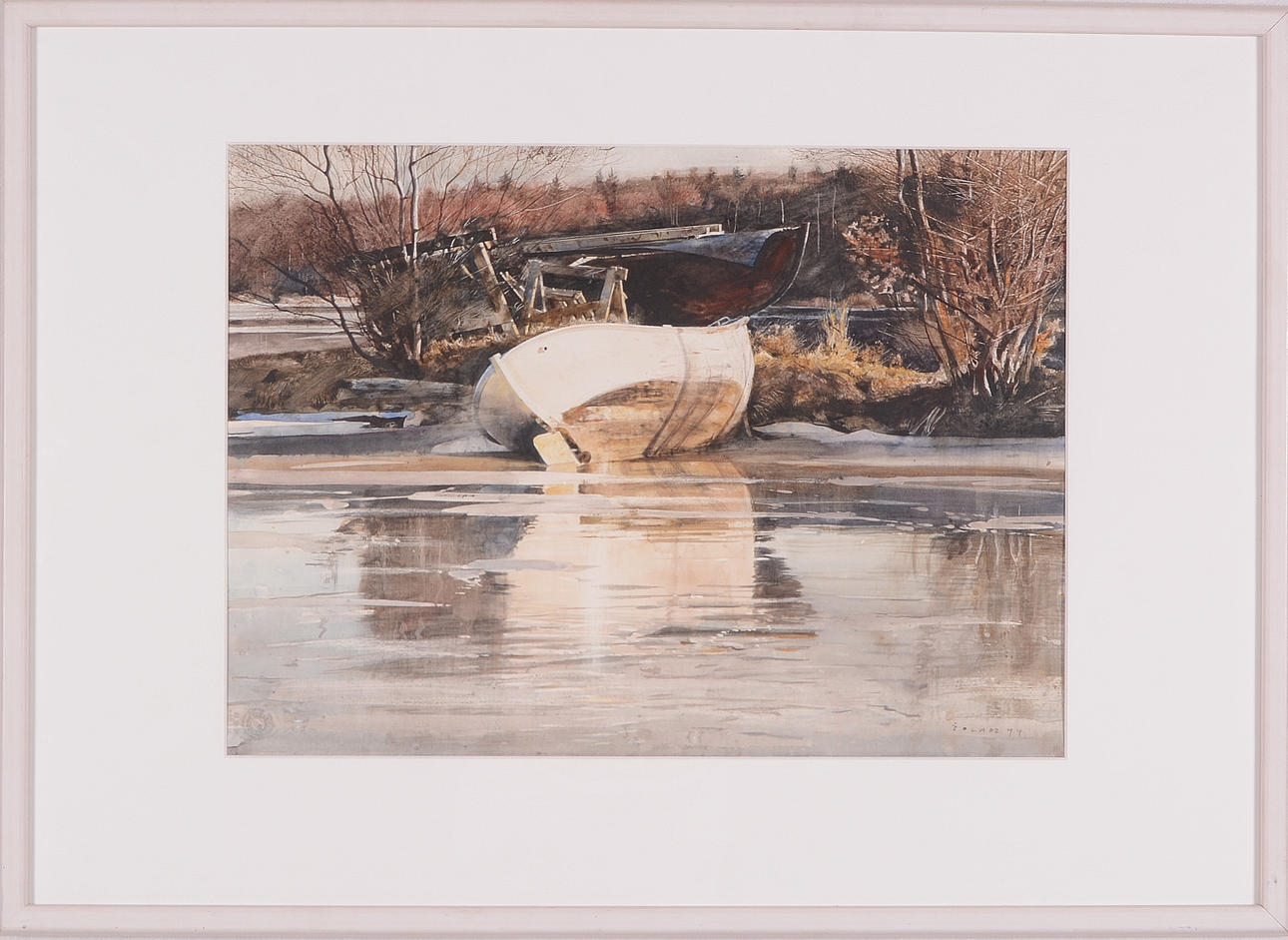 STANISLAW ZOLADZ. Watercolor.