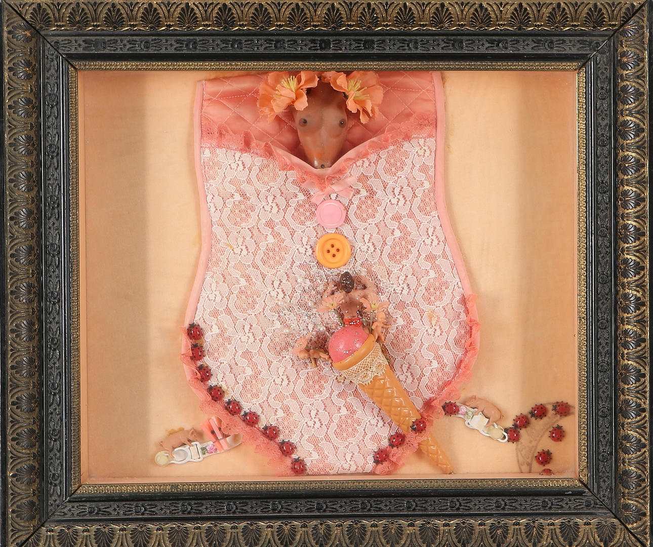 LENA ALINDER-SOHLMAN. assemblage, unsigned.