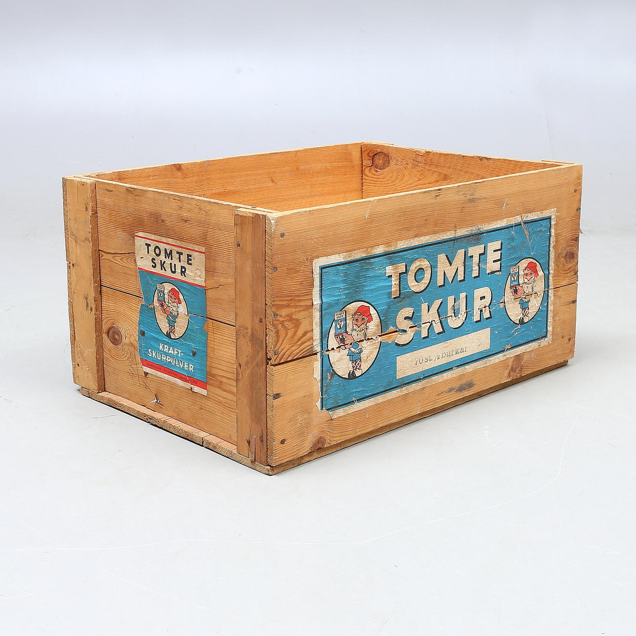 TRÄLÅDA, "Tomteskur", 1900-talets första hälft.