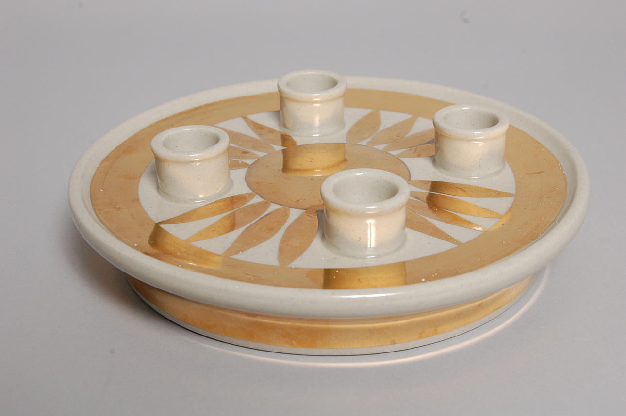 LJUSSTAKE, keramik, 1960-70-tal, AJ, Höganäs.
