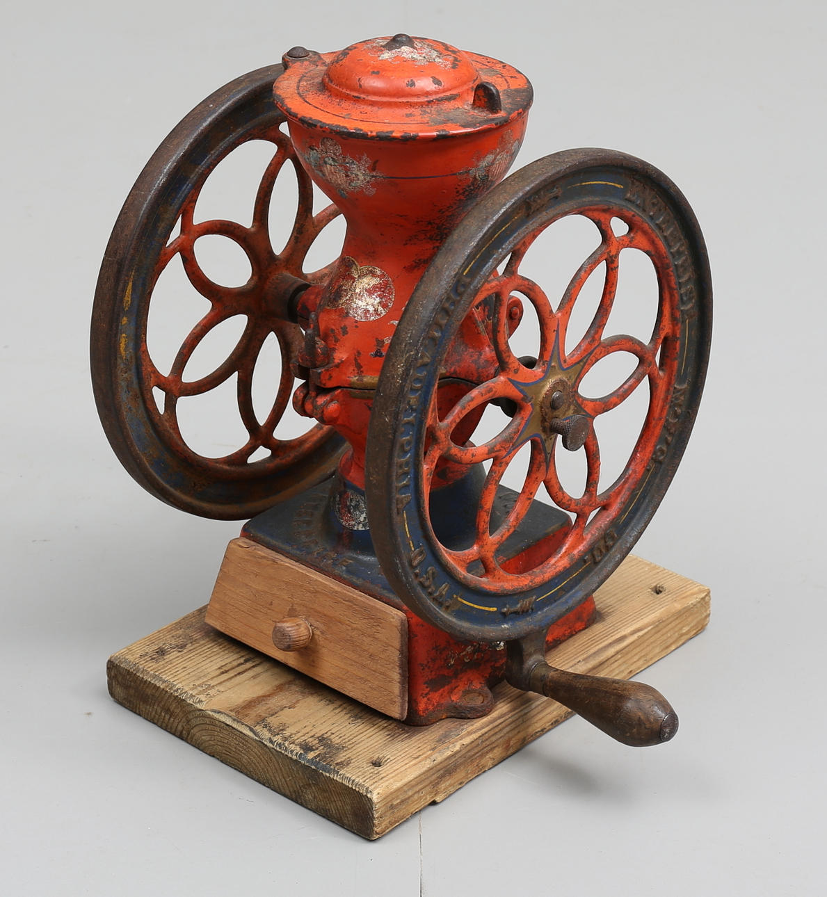 KAFFEKVARN, Enterprise MFG, Philadelphia USA, omkring år 1900.