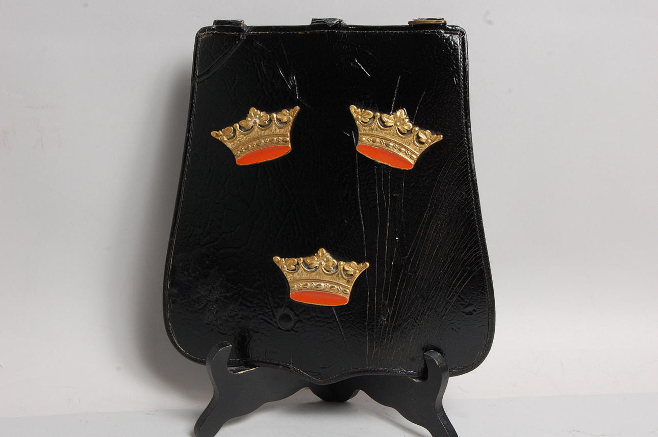 SABELTASKA, officer, 1800-tal.