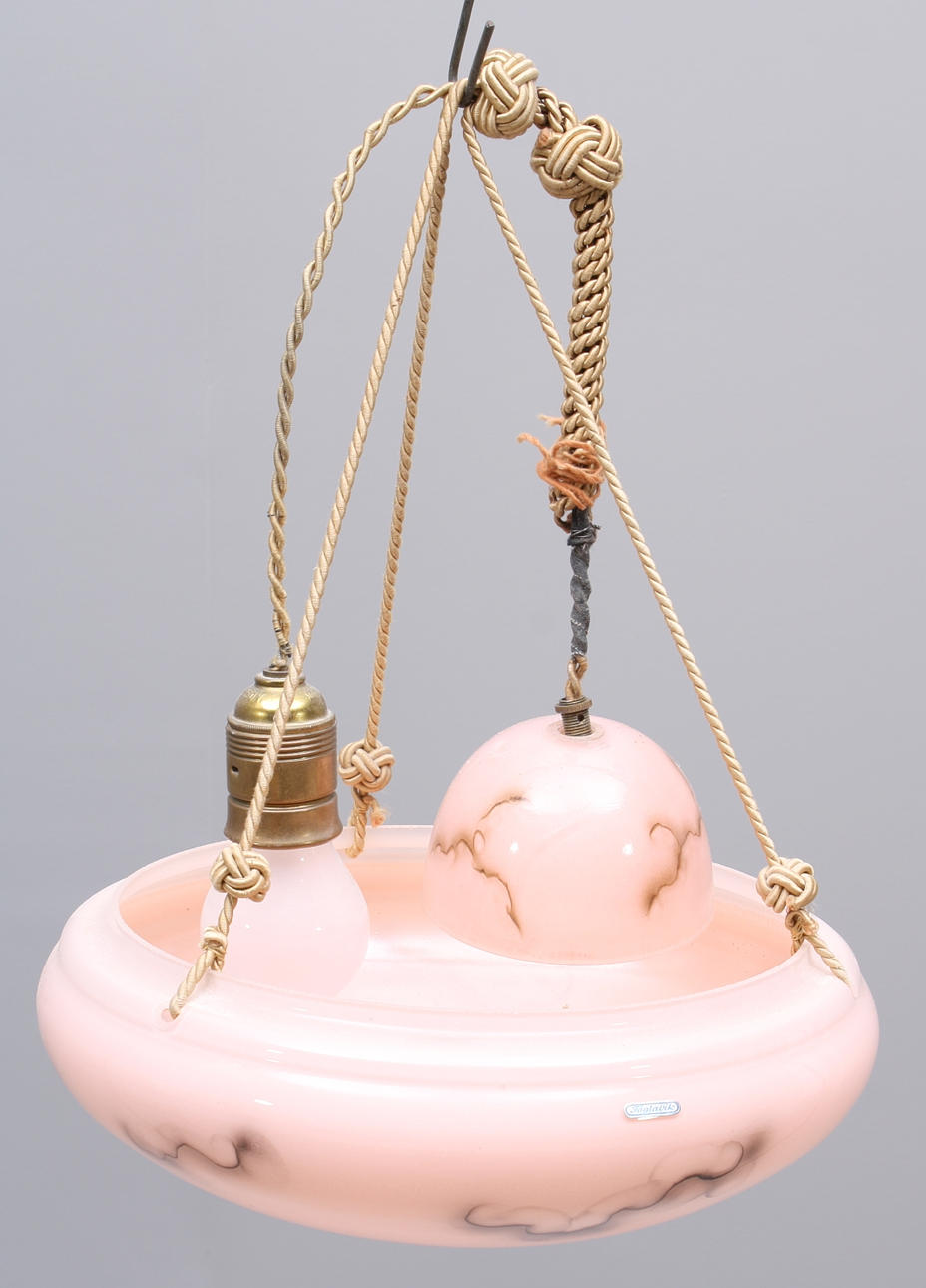 TAKARMATUR, tågvirke, melerade glaskupor, Fåglavik glasbruk.