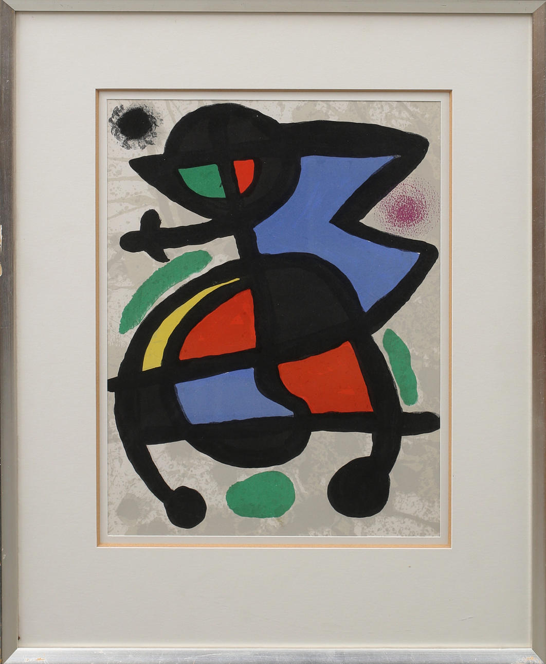 JOAN MIRÓ. EFTER. Litografiskt tryck, osignerad.
