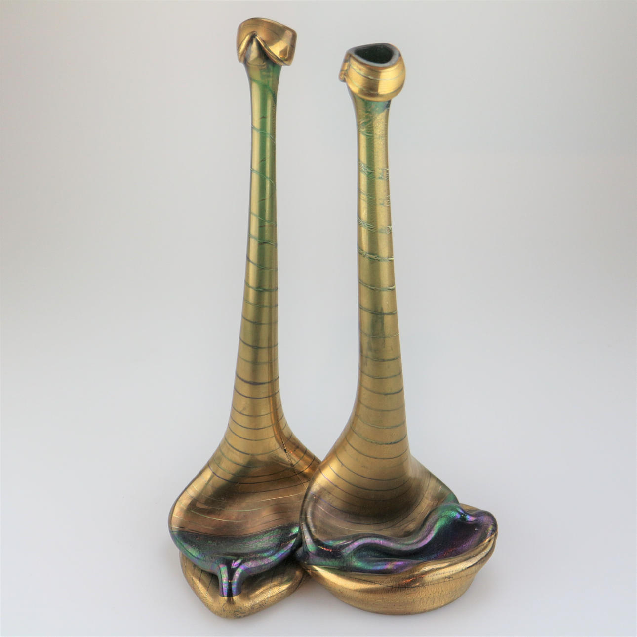 VERA WALTHER. VINTAGE STUDIOGLASVASE.